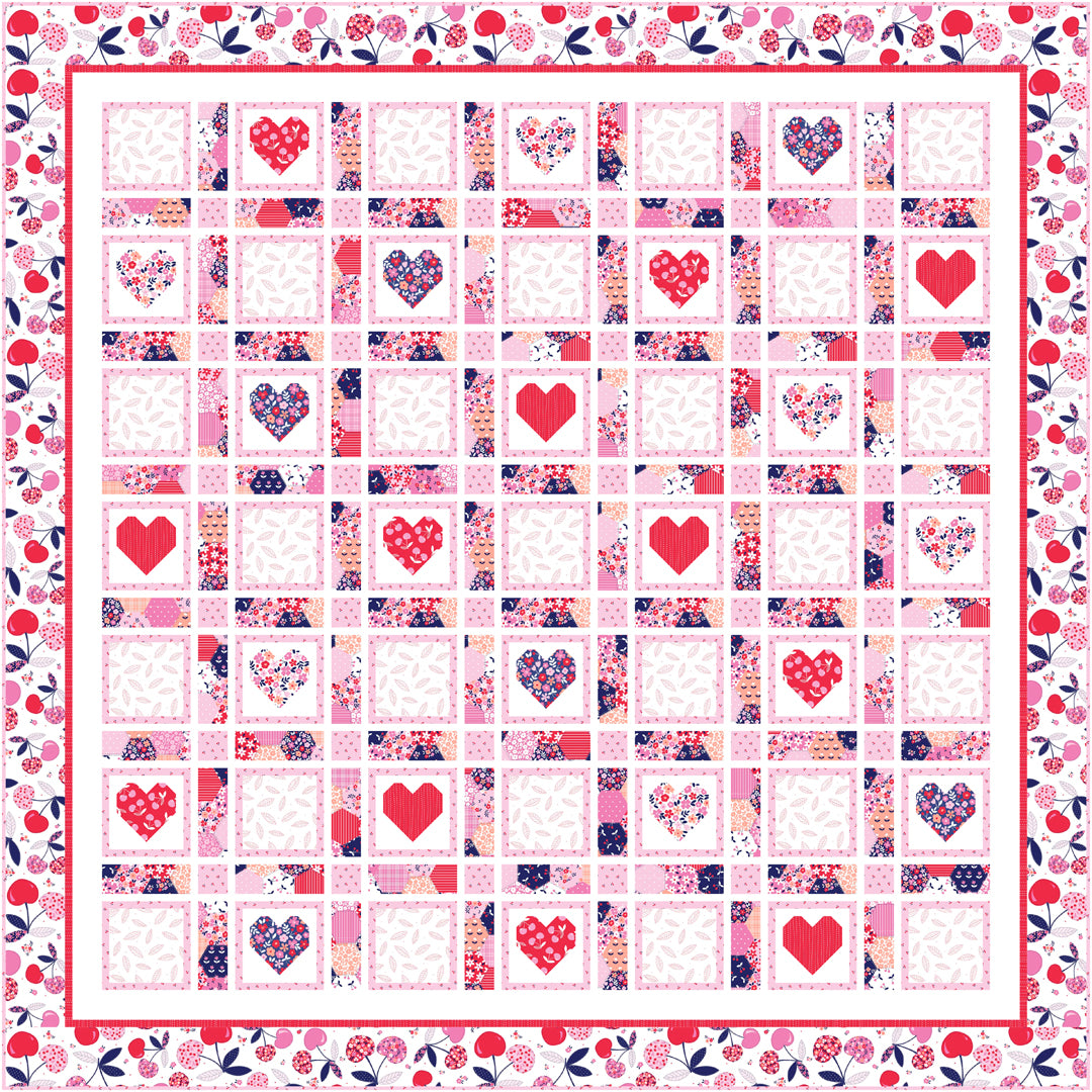 Cherry Patch<br>Cherry Patch Quilt-UPDATED<br>by Wendy Sheppard<br>Available Now!