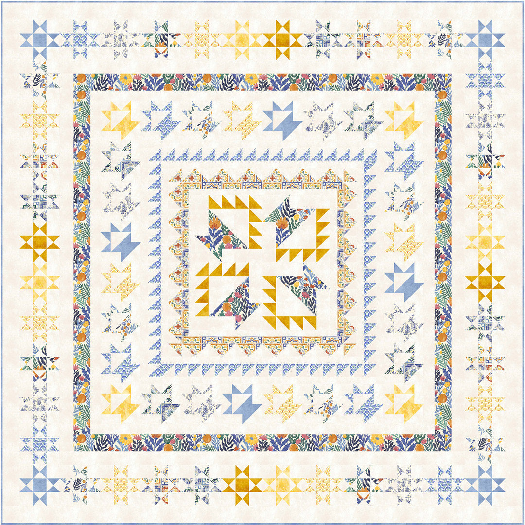 Cyprus<br>Quilt by Wendy Sheppard<br>Available September 2024.