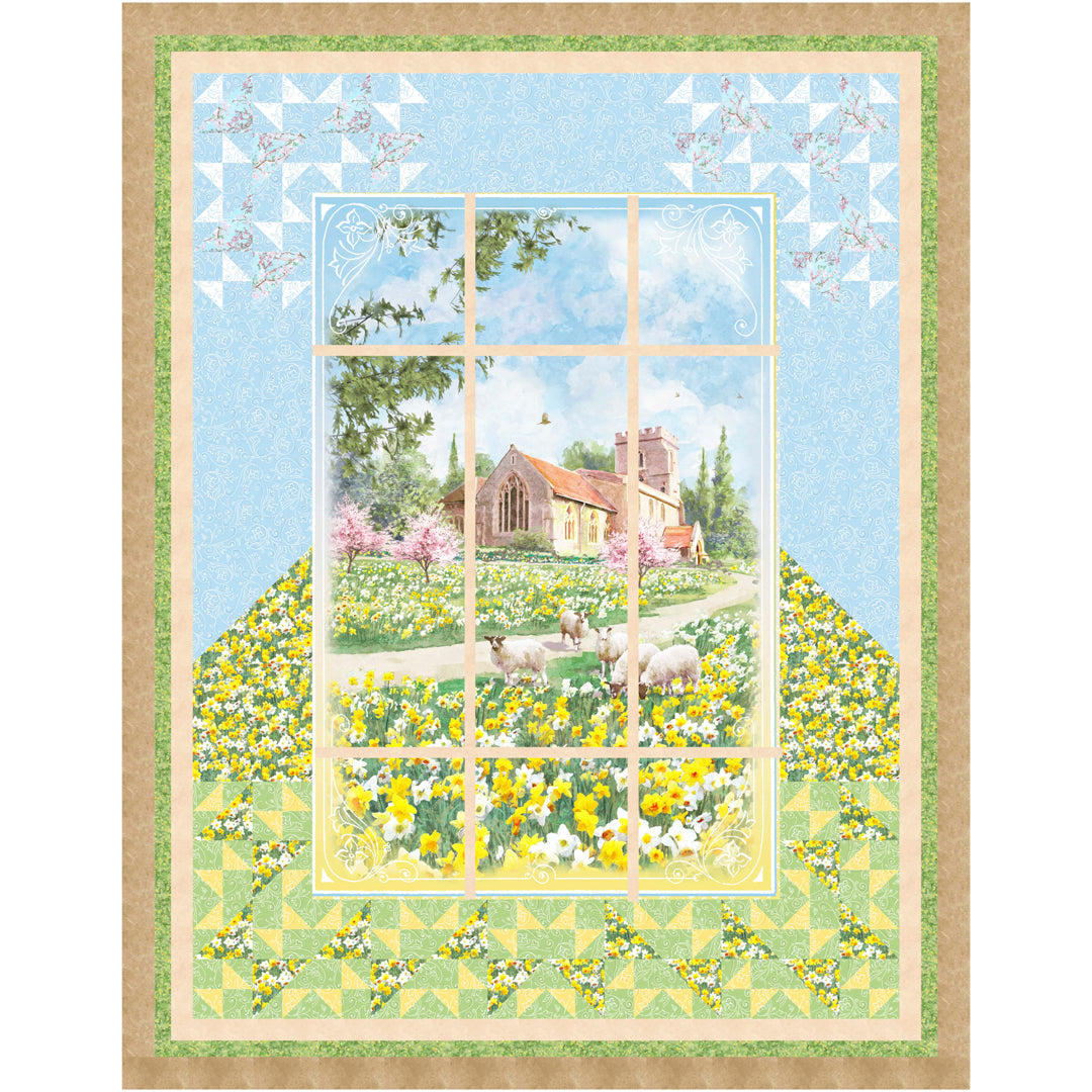 Morning Has Broken Quilt<br>by Wendy Sheppard<br>Available January 2026
