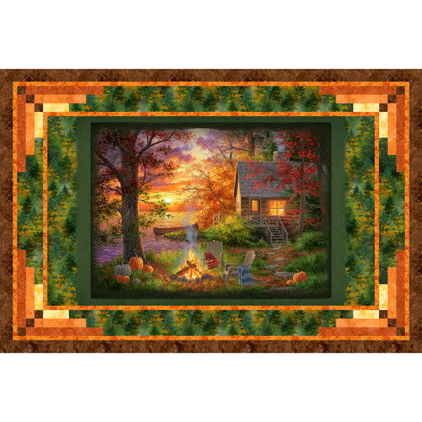 Sunset Serenity Quilt<br>by Cyndi Hershey<br>Available April 2026