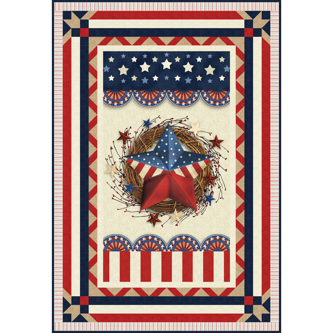 Love & Glory Panel Quilt<br>by Cyndi Hershey<br>Available January 2026
