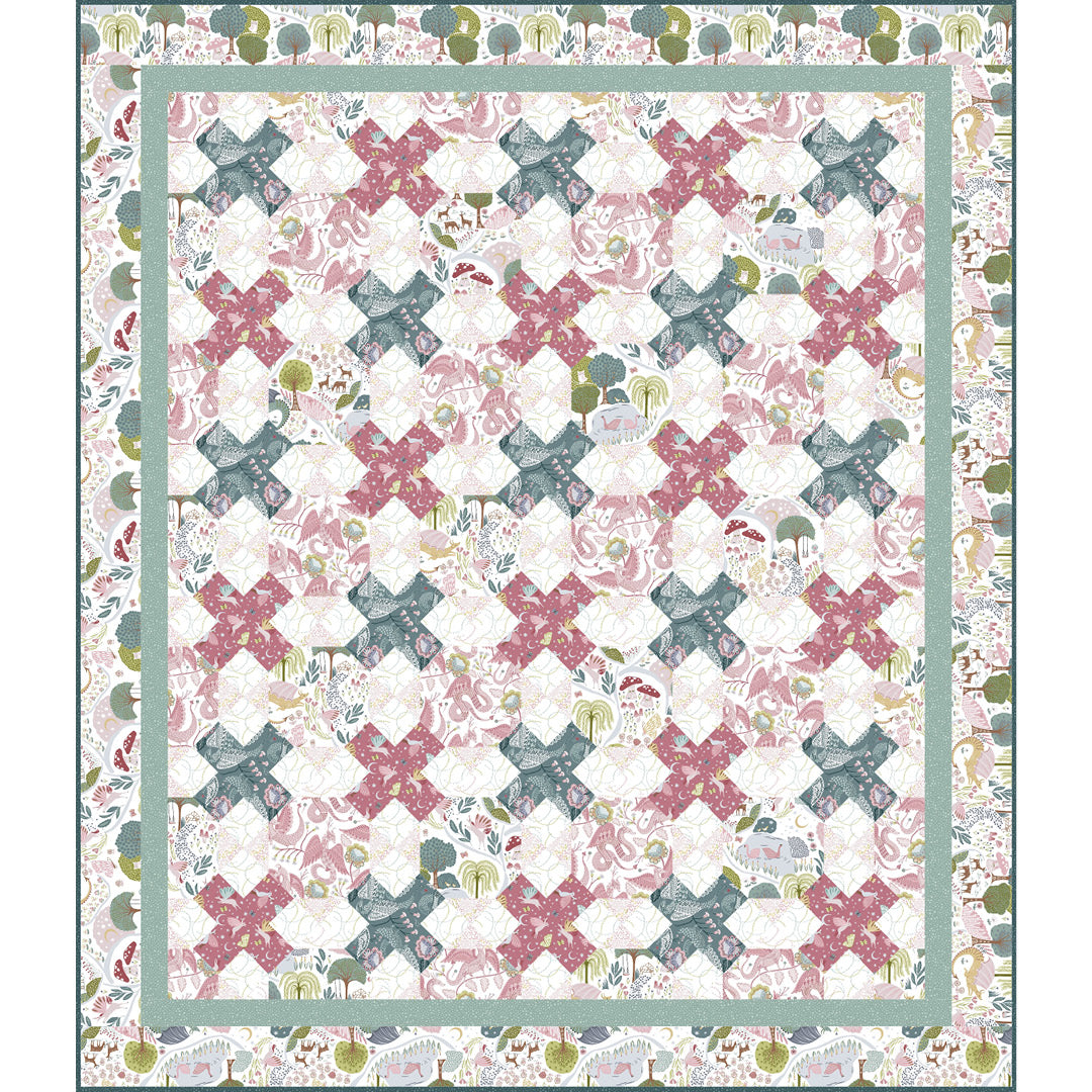Mystical Kingdom<br>Quilt #1 by Stacey Day<br>Available February 2024.