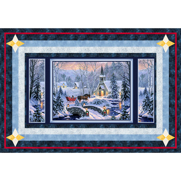 Cozy Evening Panel Quilt<br>Cyndi Hershey<br>Available June 2026