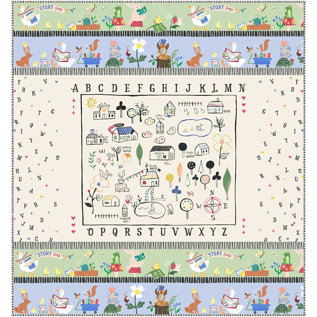 Story Time Play Quilt<br>by Wendy Sheppard<br>Available Now!