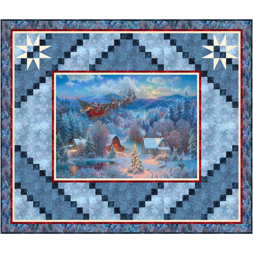 The Night Before Christmas Quilt<br>by Cyndi Hershey<br>Available Now!
