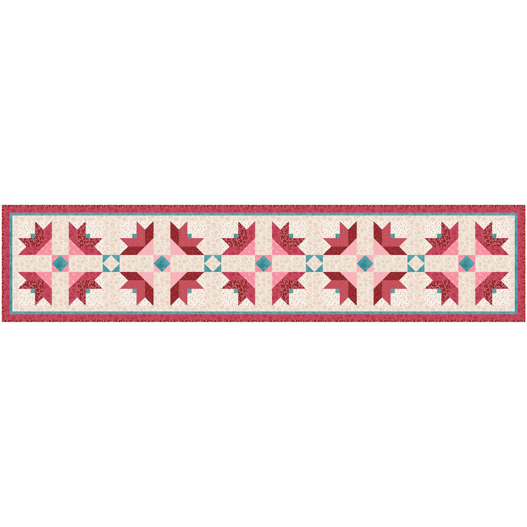 Victoria <br>Bed Runner design by Cyndi Hershey<br>Available Now!