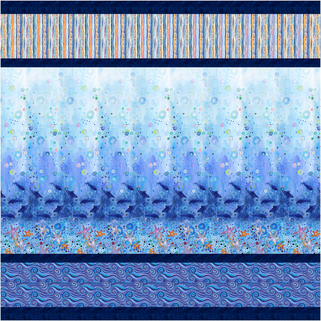 Wild Waters Shower Curtain<br>by Cyndi Hershey<br>Available Now!
