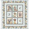 Baby Safari Animals<br>Quilts by Wendy Sheppard<br>Available Now.