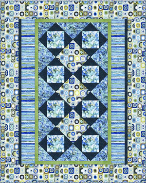Glacier Rain<br>by Kay Capps Cross<br>GLACIER RAIN<br>Pattern for Purchase