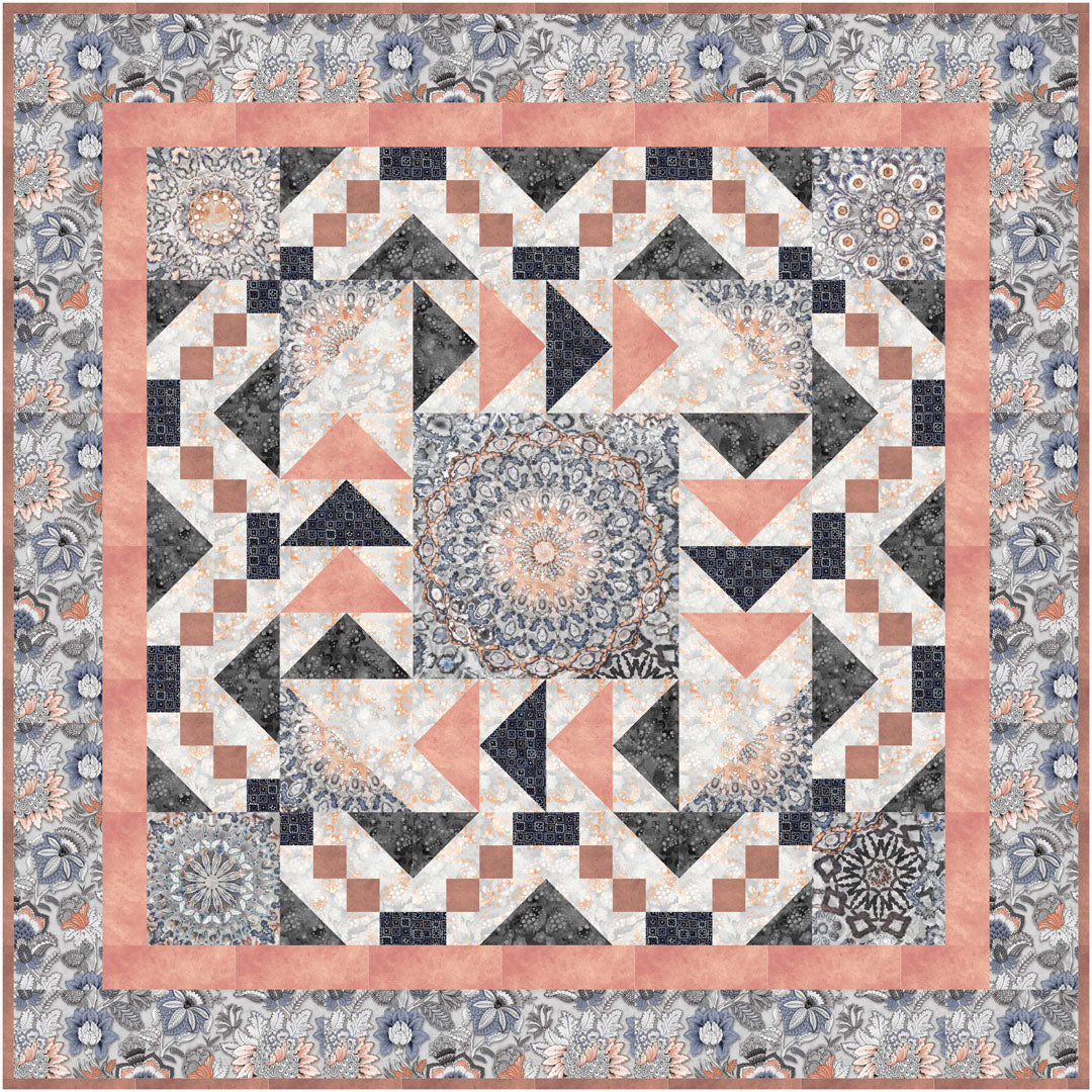 Kashmir Kaleidoscope <br>by Toby Lischko<br>Pattern for Purchase<br>Available Now!