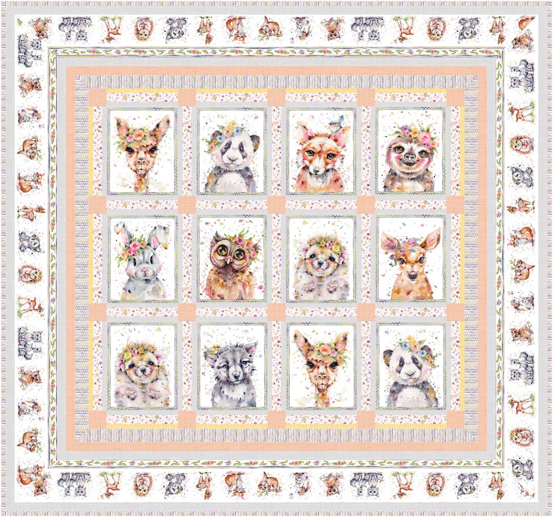 Little Darlings Woodland<br>Projects by Cyndi Hershey<br>Available Now
