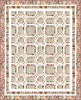 Papier Maché Courtyard Quilt<br>by Cyndi Hershey