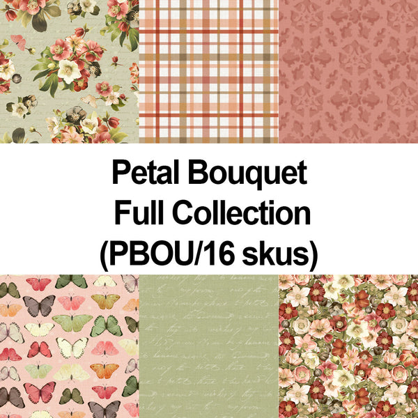 Petal Bouquet Full Collection P&B Textiles