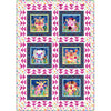 Wild At Heart<br>Quilt by Gina Gempesaw<br>Available Now