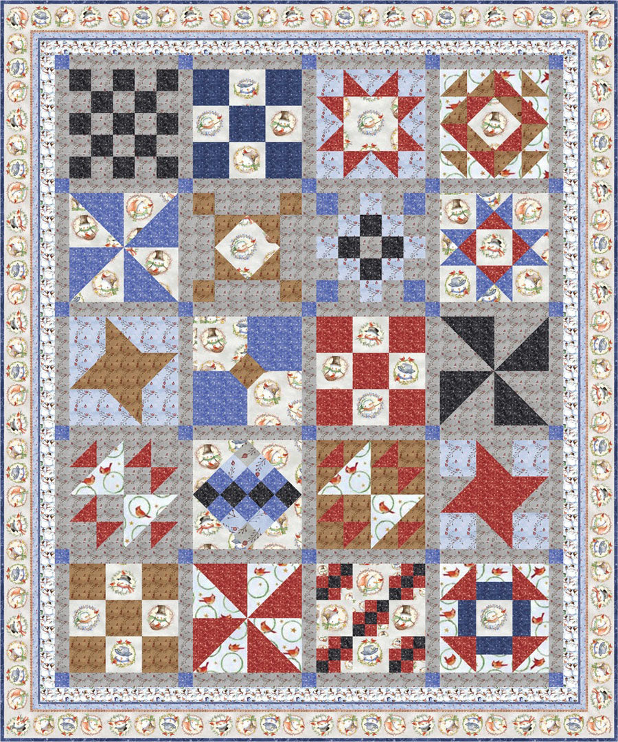 Winter Snowmen Wreaths<br>by Miss Marker<br>Pattern for Purchase<br>Available May 2019