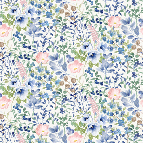 Indigo Petals by Beth Grove