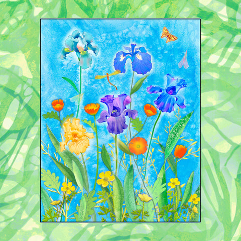 Nature's Iris by Teresa Ascone