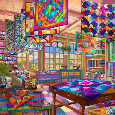 Love of Quilting by Bigelow Illustrations