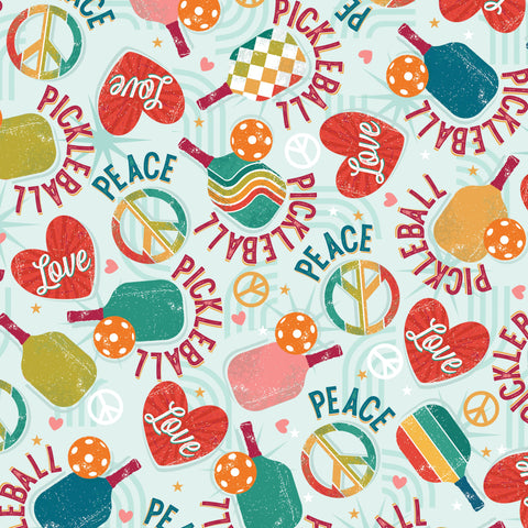 Peace, Love, Pickleball by Courtney Morgenstern  NEW!