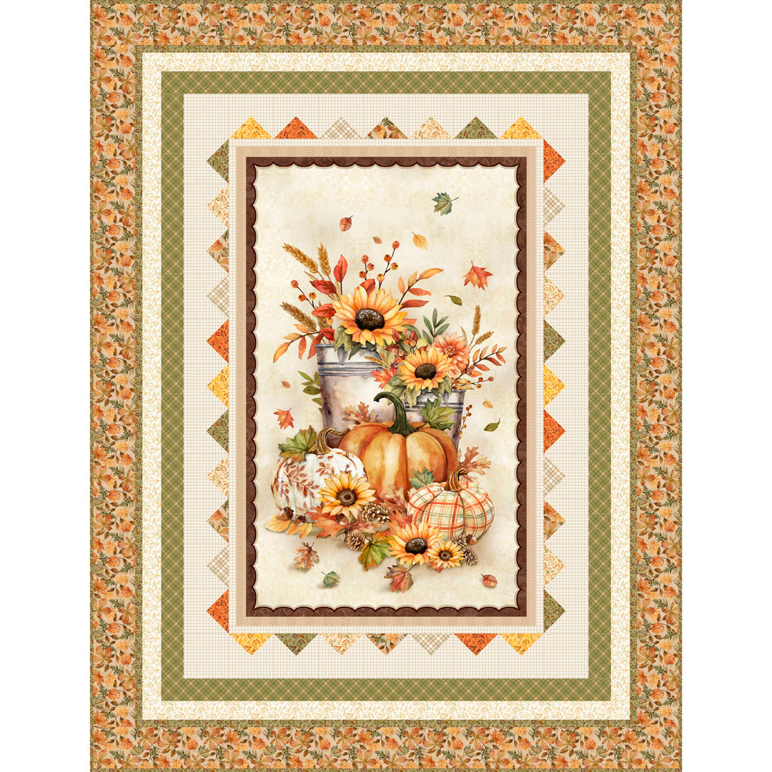 A Golden Gathering Panel Quilt Light<br>Wendy Sheppard<br>Available May 2027