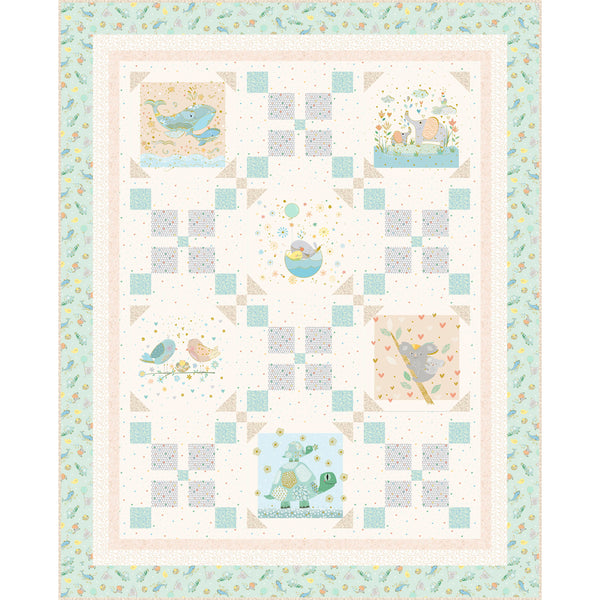 A Mothers Love Crib Quilt<br>by Wendy Sheppard<br>Available November 2026