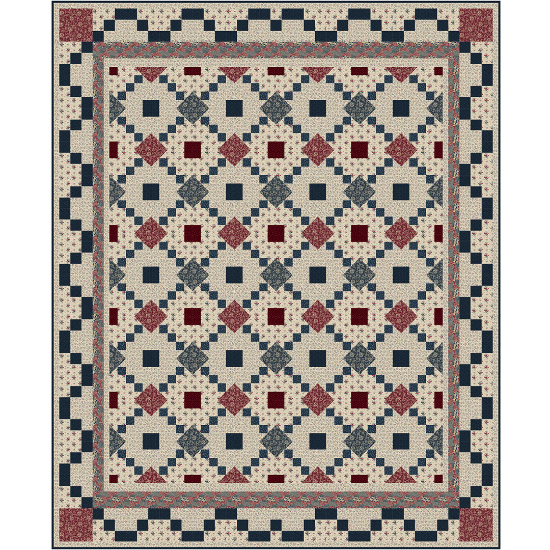 Allegiance<br>Flag Quilt by Cyndi Sheppard<br>Available now.