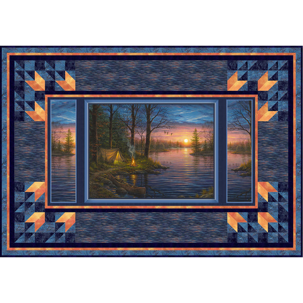 Autumn Retreat<br>By The Lake by Cyndi Hershey<br>Available now.