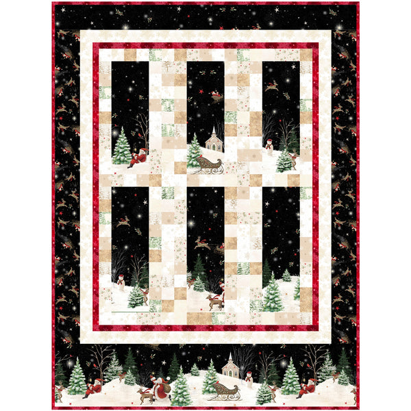 Silent Night Quilt<br>by Lucy Fazely<br> Available Now!
