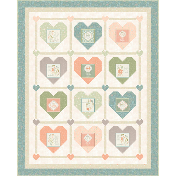 With All My Heart Quilt<br>Wendy Sheppard<br>Available November 2026