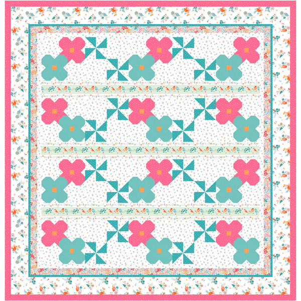 On the Porch Quilt<br>by Cyndi Hershey<br>Available Now!