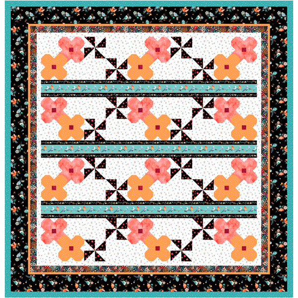 Tangerine Tango Quilt<br>by Cyndi Hershey<br>Available Now!