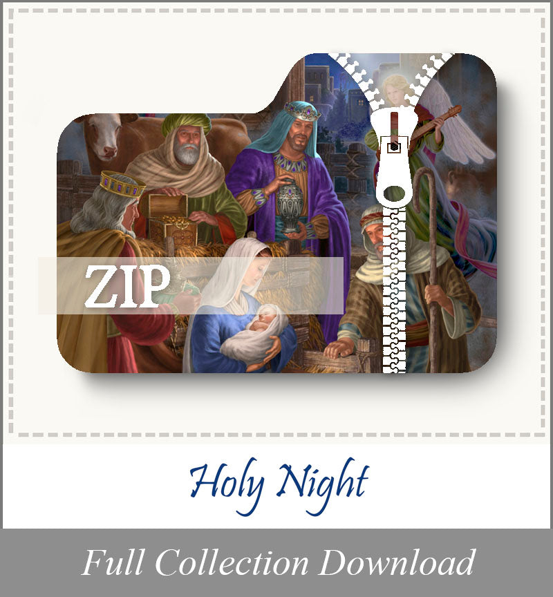 Holy Night<br>Zip Folder