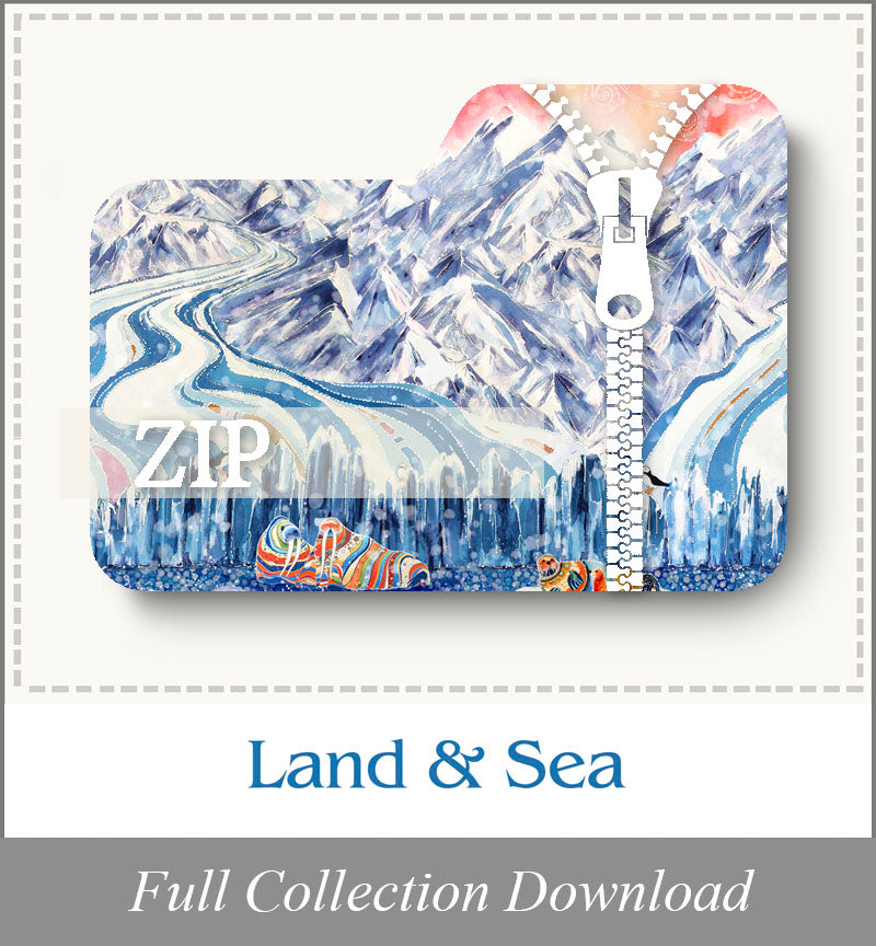 Land & Sea<br>Zip Folder