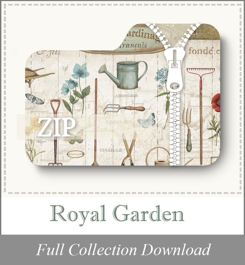 Royal Garden<br>Zip Folder