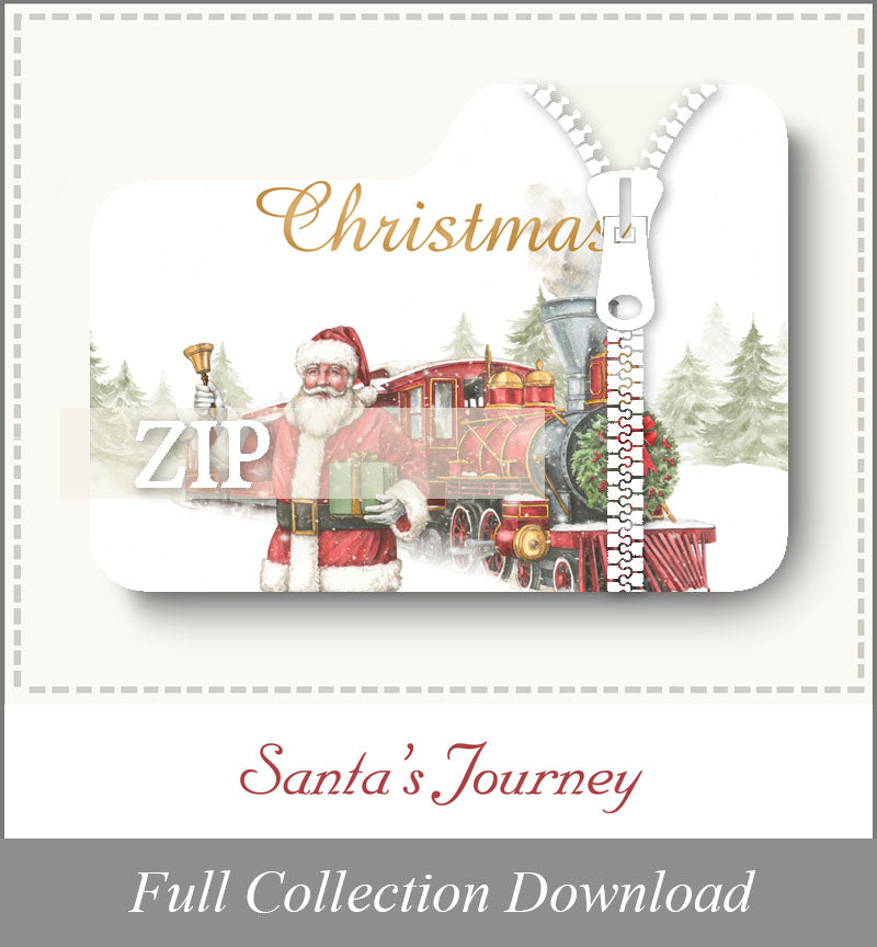 Santa's Journey<br>Zip Folder