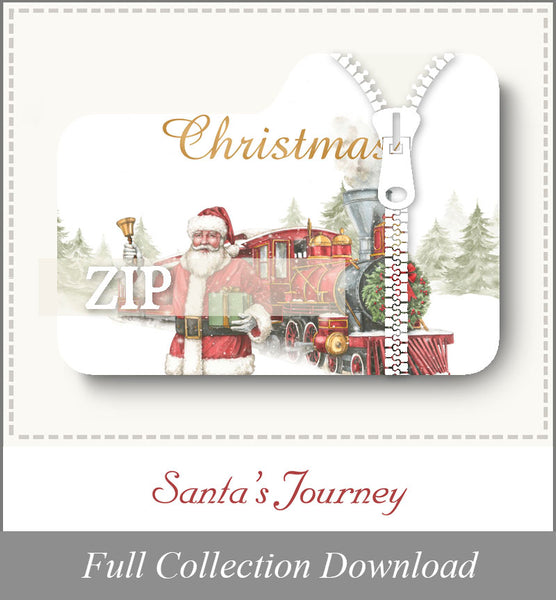 Santa's Journey<br>Zip Folder