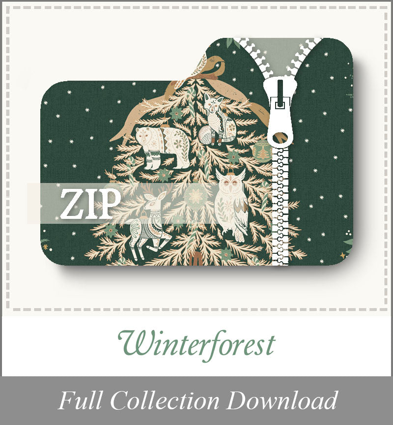 Winterforest<br>Zip Folder