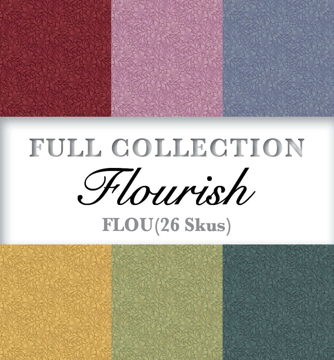 Flourish Full Collection – P&B Textiles