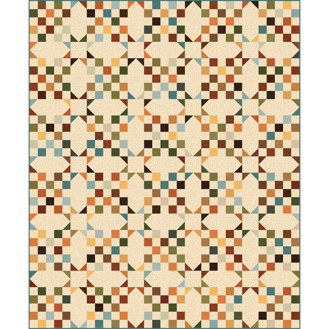Cider Mill Patchwork Quilt<br>by Wendy Sheppard<br>Available April 2026