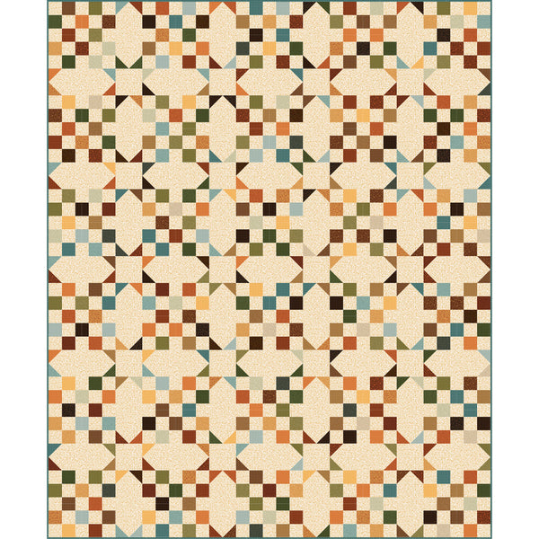 Cider Mill Patchwork Quilt<br>by Wendy Sheppard<br>Available April 2026