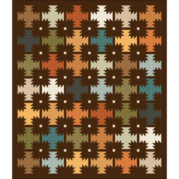 Prairie Blossom Quilt<br>by Wendy Sheppard<br>Pattern for Purchase