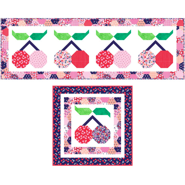 Cherry Patch<br>Cherry Patch Quilt Set<br>by Wendy Sheppard<br>Available Now!