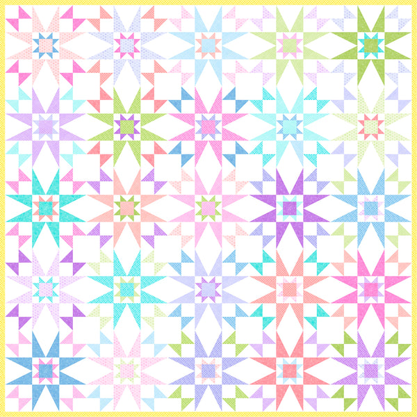 Double Star Quilt<br>QuiltCakes<br>Available October 2026