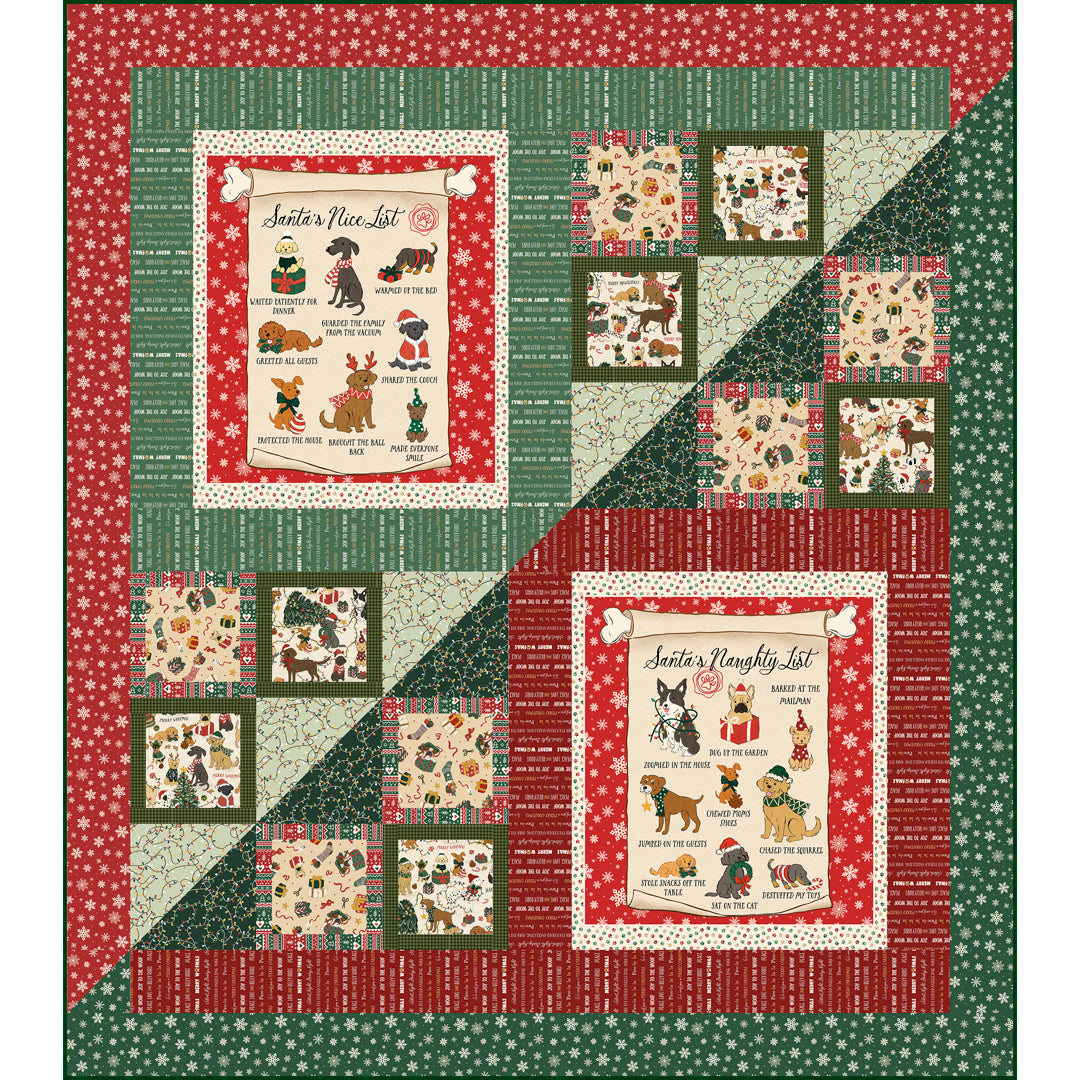 Naughty and Nice Quilt<br>by Matthew Pridemore<br>Available May 2027