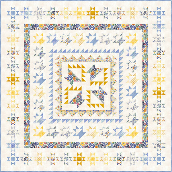 Cyprus<br>Quilt by Wendy Sheppard<br>Available September 2024.