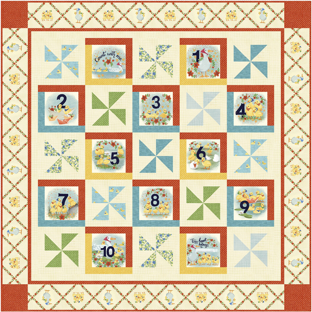 Darling Ducklings<br>Ducklings & Pinwheels<br>Available now.
