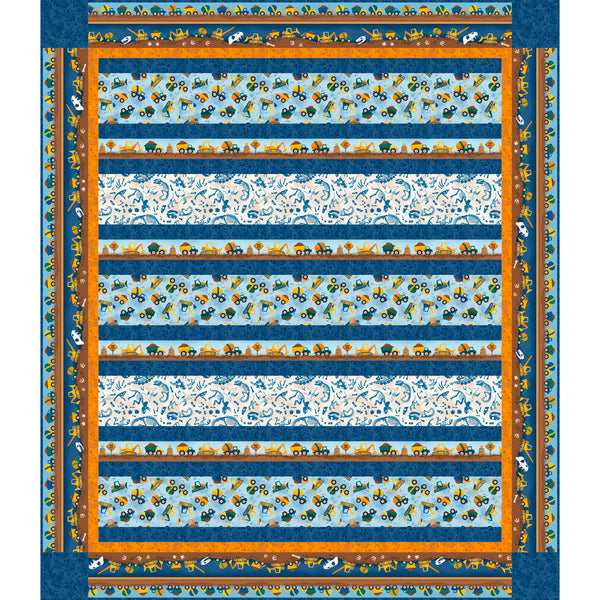 Dino Zone Bar Quilt<br>Cyndi Hershey<br>Available January 2027