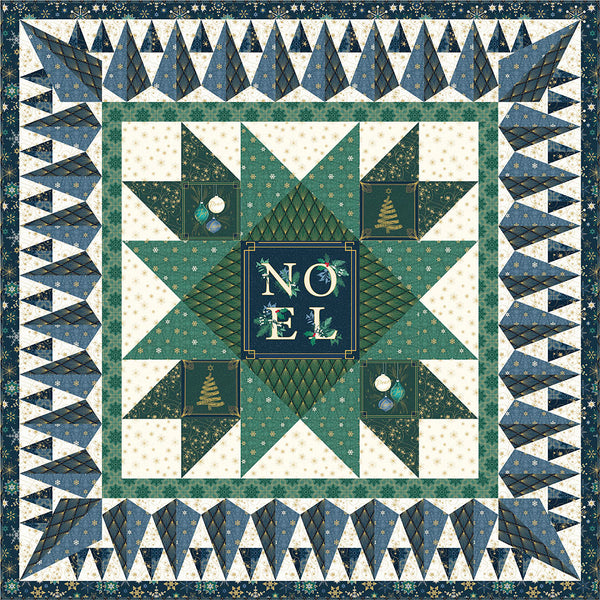 Deco The Halls<br>Lap Quilt by Stacey Day<br>Available Now!