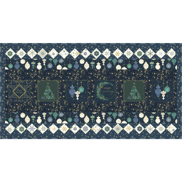 Deco The Halls<br>Table Runner by Stacey Day<br>Available Now!