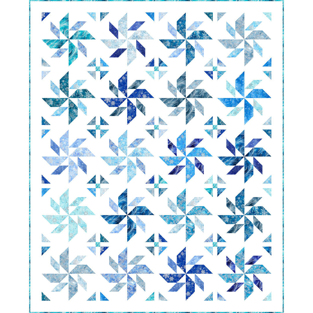 Reels & Trills Quilt<br>by Wendy Sheppard<br>Pattern for Purchase